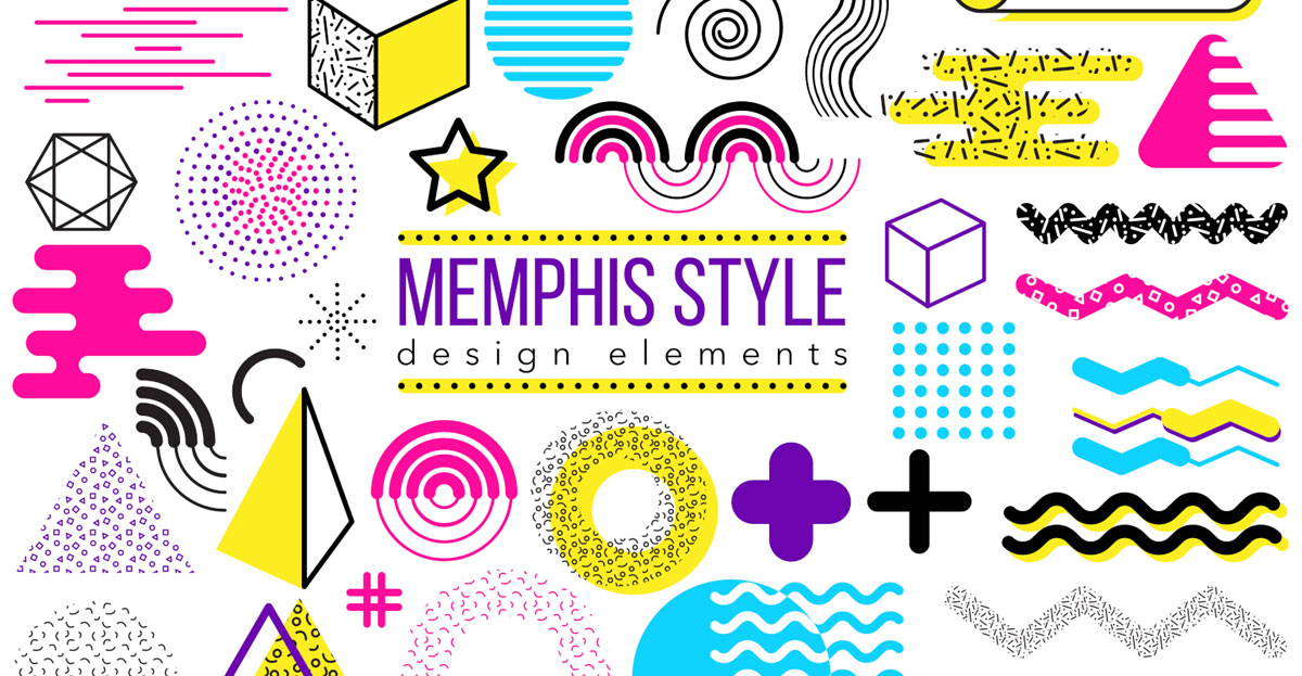 孟菲斯風格設計 Memphis Style Design