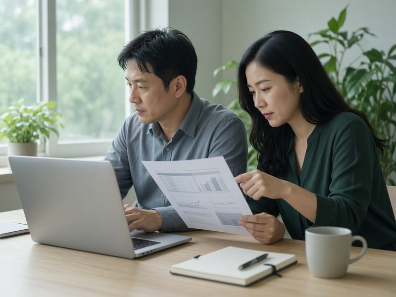 SEO 顧問帶著月報告,與公司內部負責寫文章的行銷人員一起討論網站內容方向 SEO 顧問帶著月報告,與公司內部負責寫文章的行銷人員一起討論網站內容方向