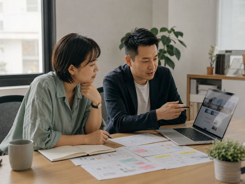 企業網站如何成為 24 小時業務系統？從服務頁、案例到詢問流程